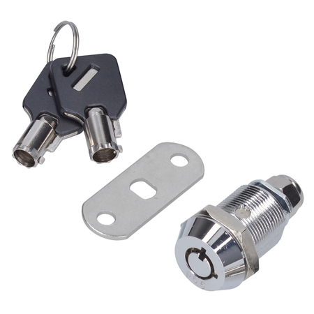 URREA 90° long round cabinet lock for model H41S8 CGREF4